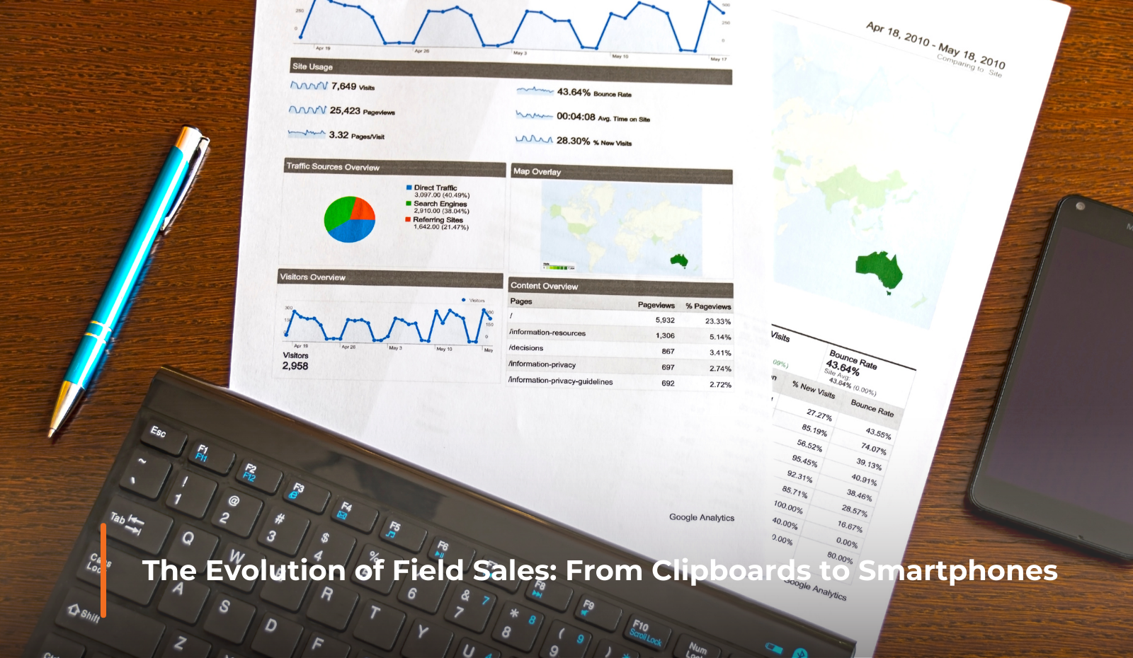 The Evolution of Field Sales: From Clipboards to Smartphones