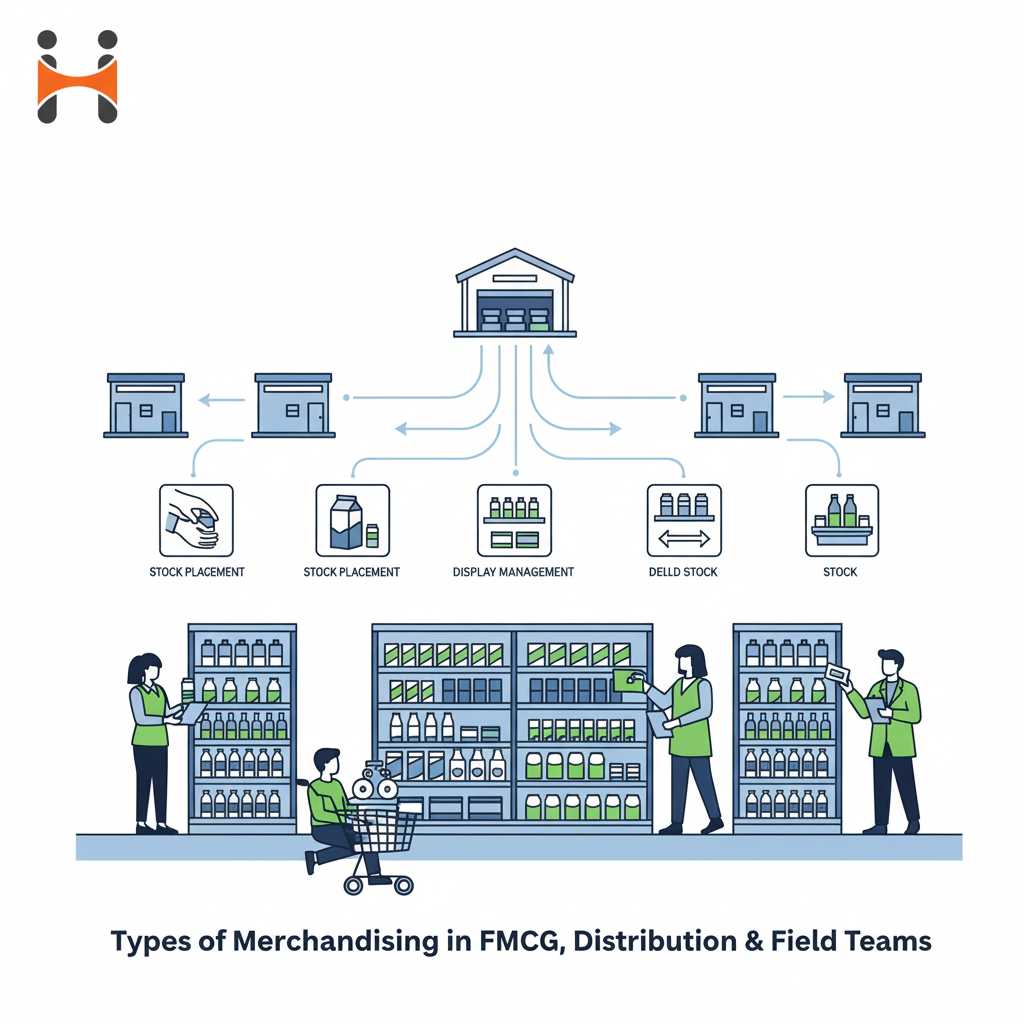 Types of Merchandising in FMCG, Distribution & Field Teams