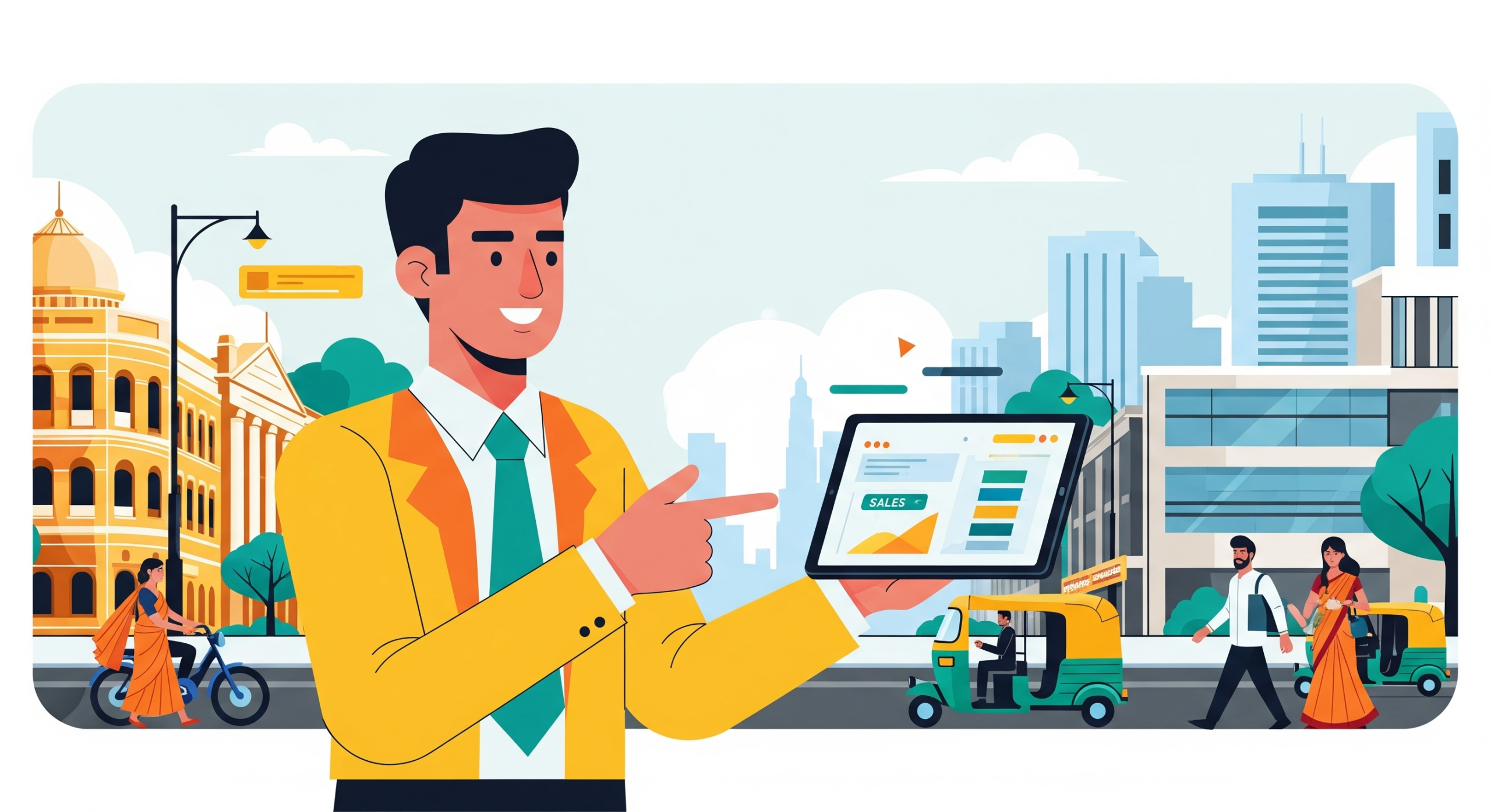 Power of a Sales Representative App in India