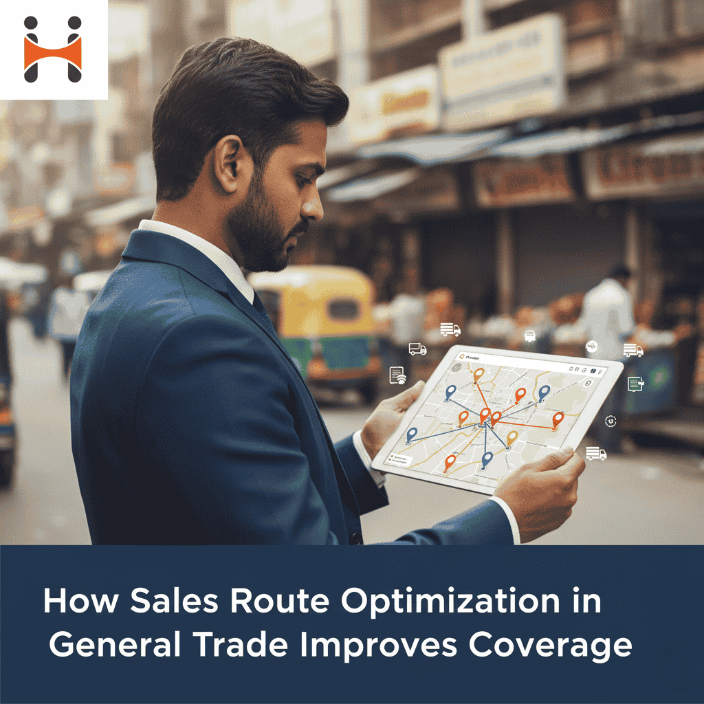 How Sales Route Optimization Improves Coverage in General Trade Network